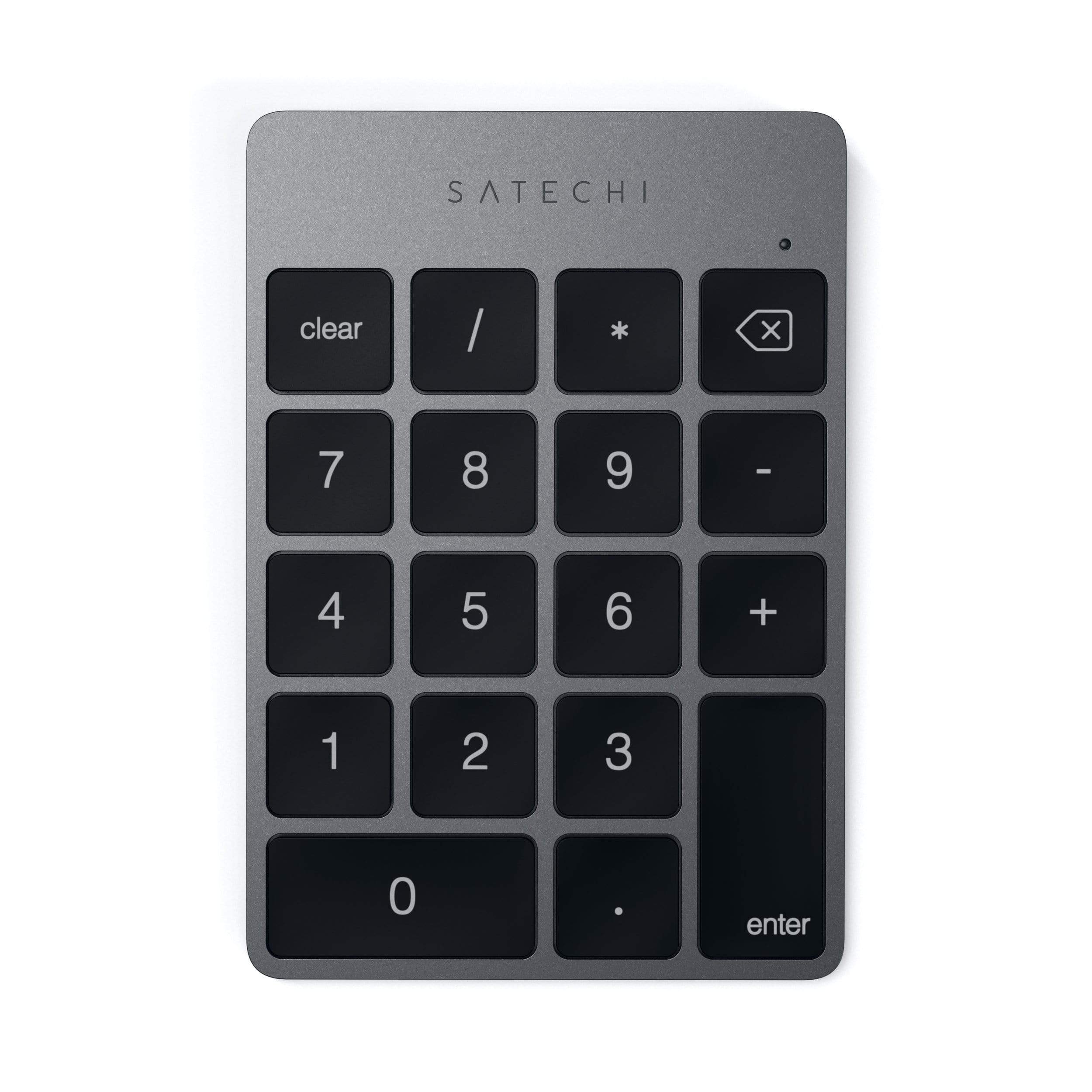 Aluminum Slim Rechargeable Bluetooth Keypad Keypads Satechi Space Gray