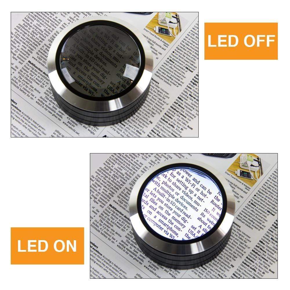 ReadMate LED Desktop Magnifier Desktop Satechi Black