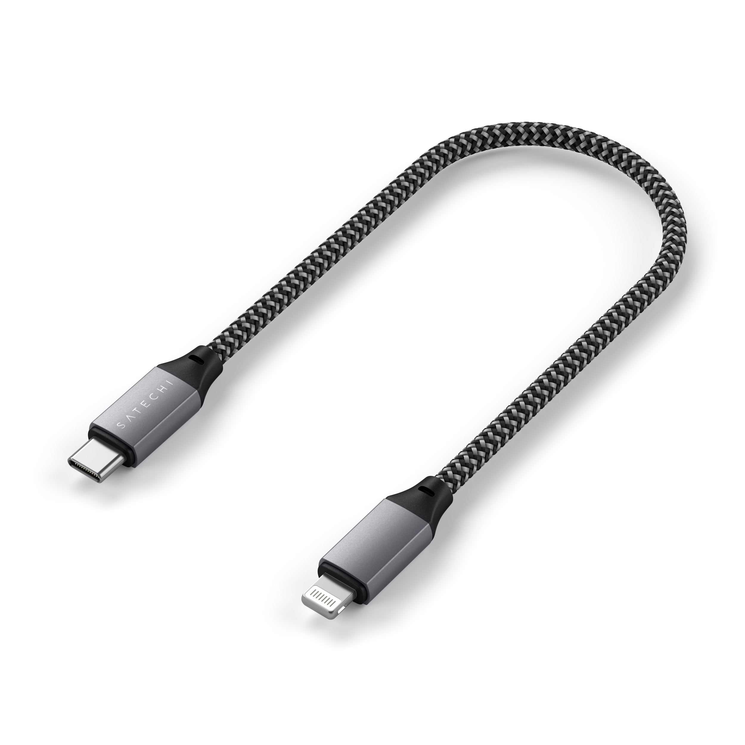 USB-C to Lightning Cable - 10 Inches Cables Satechi
