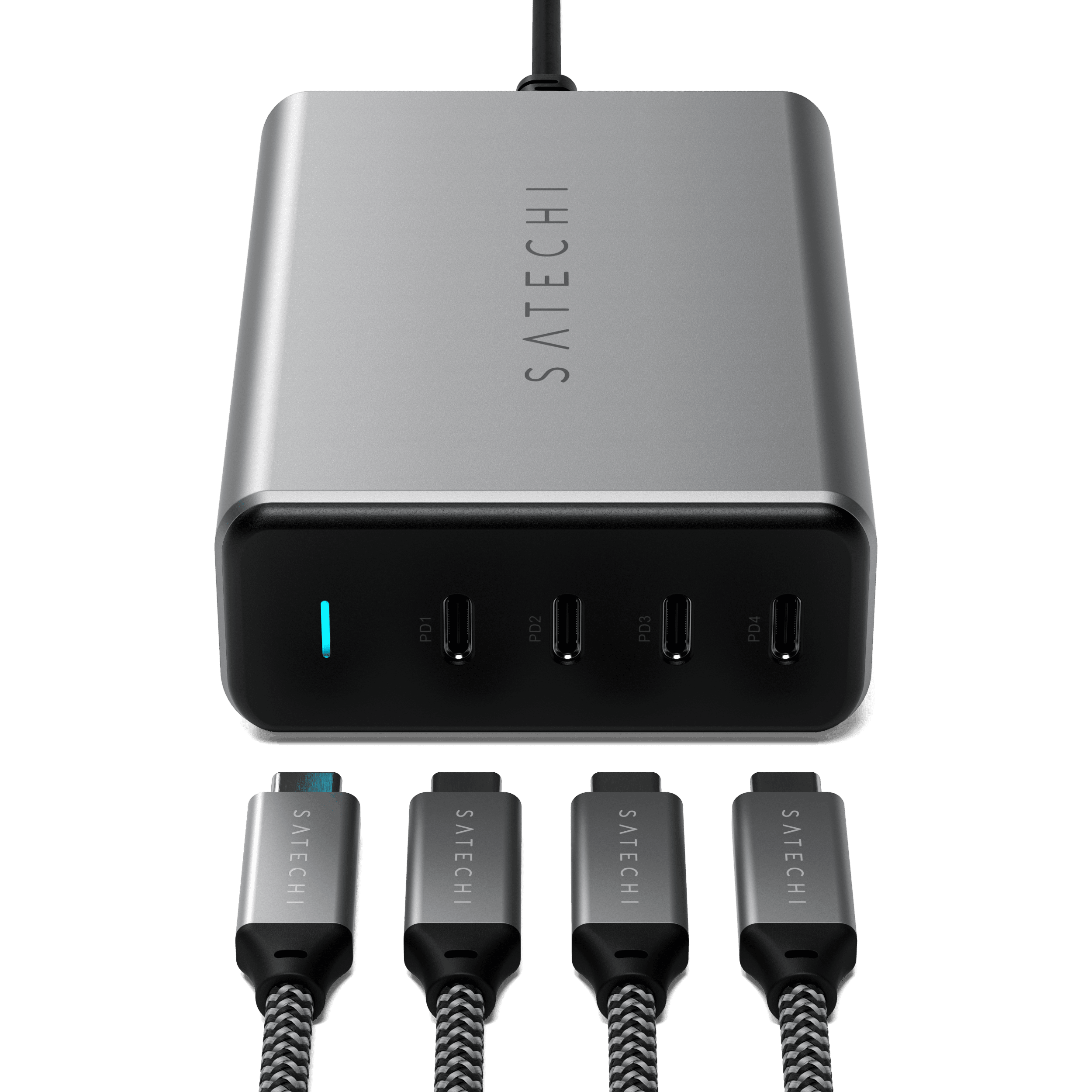 165W USB-C 4-Port PD GaN Charger Satechi US