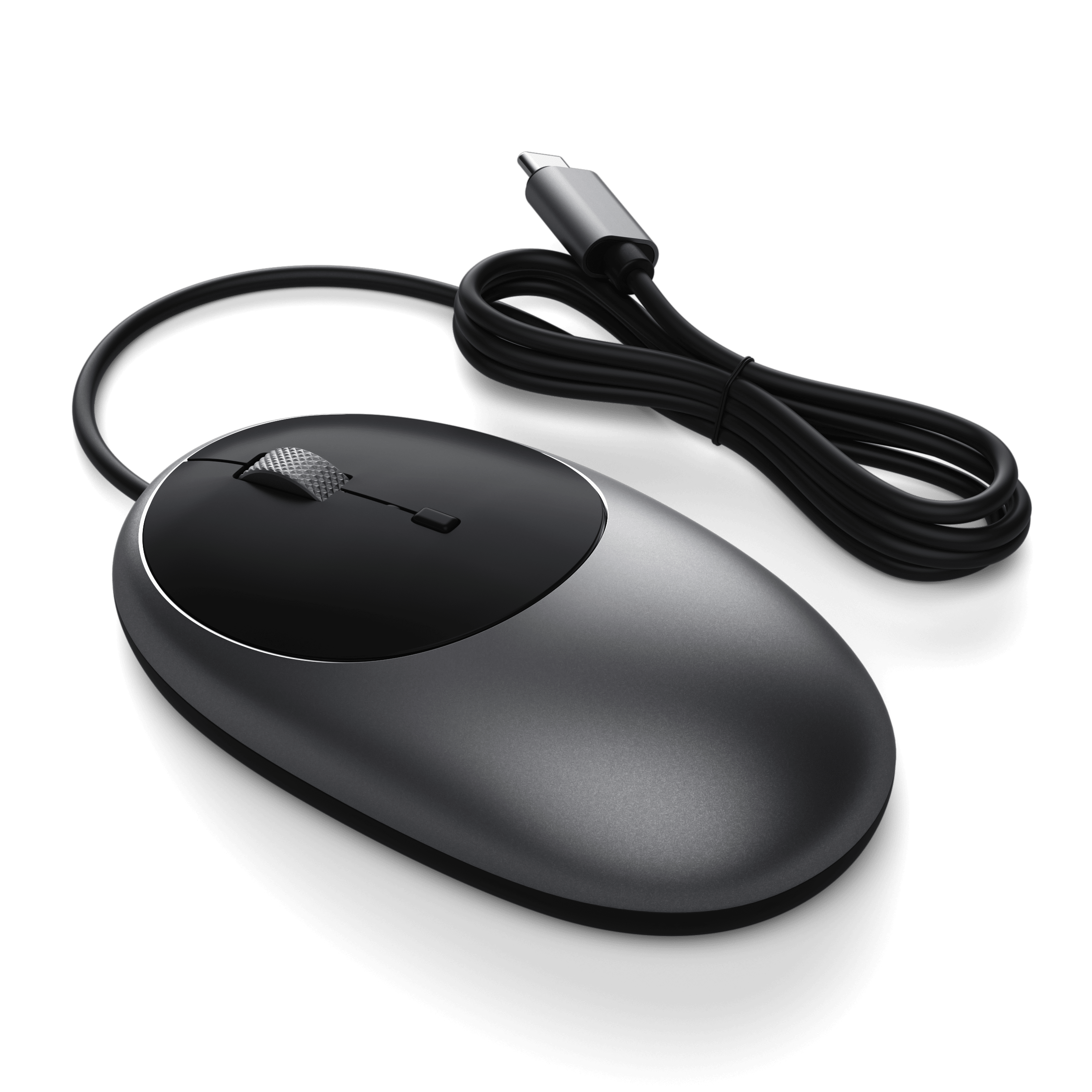 C1 USB-C Wired Mouse Mice Satechi Space Gray