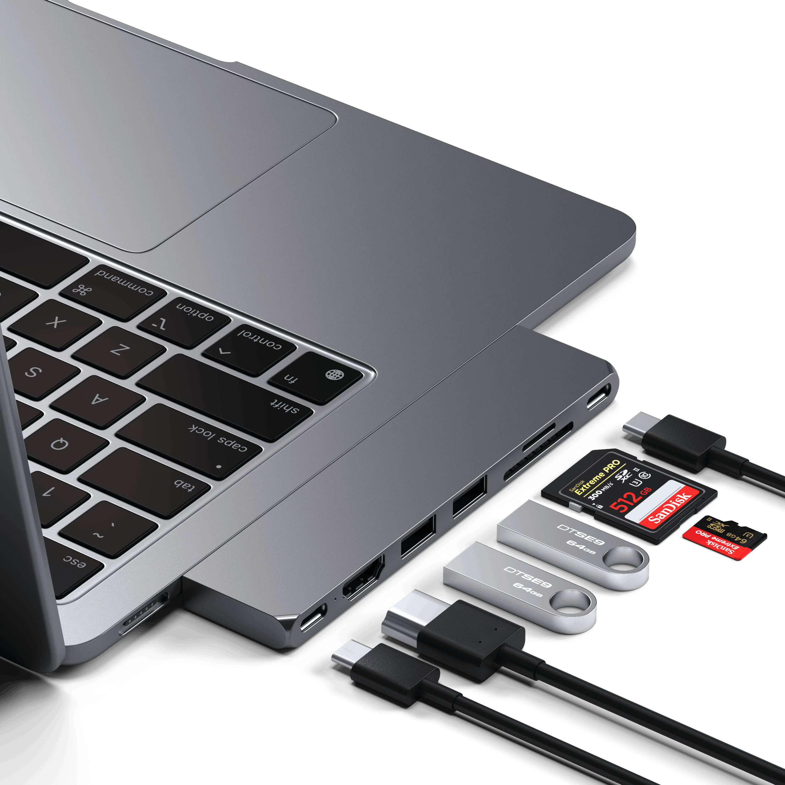 Pro Hub Slim Satechi Space Gray