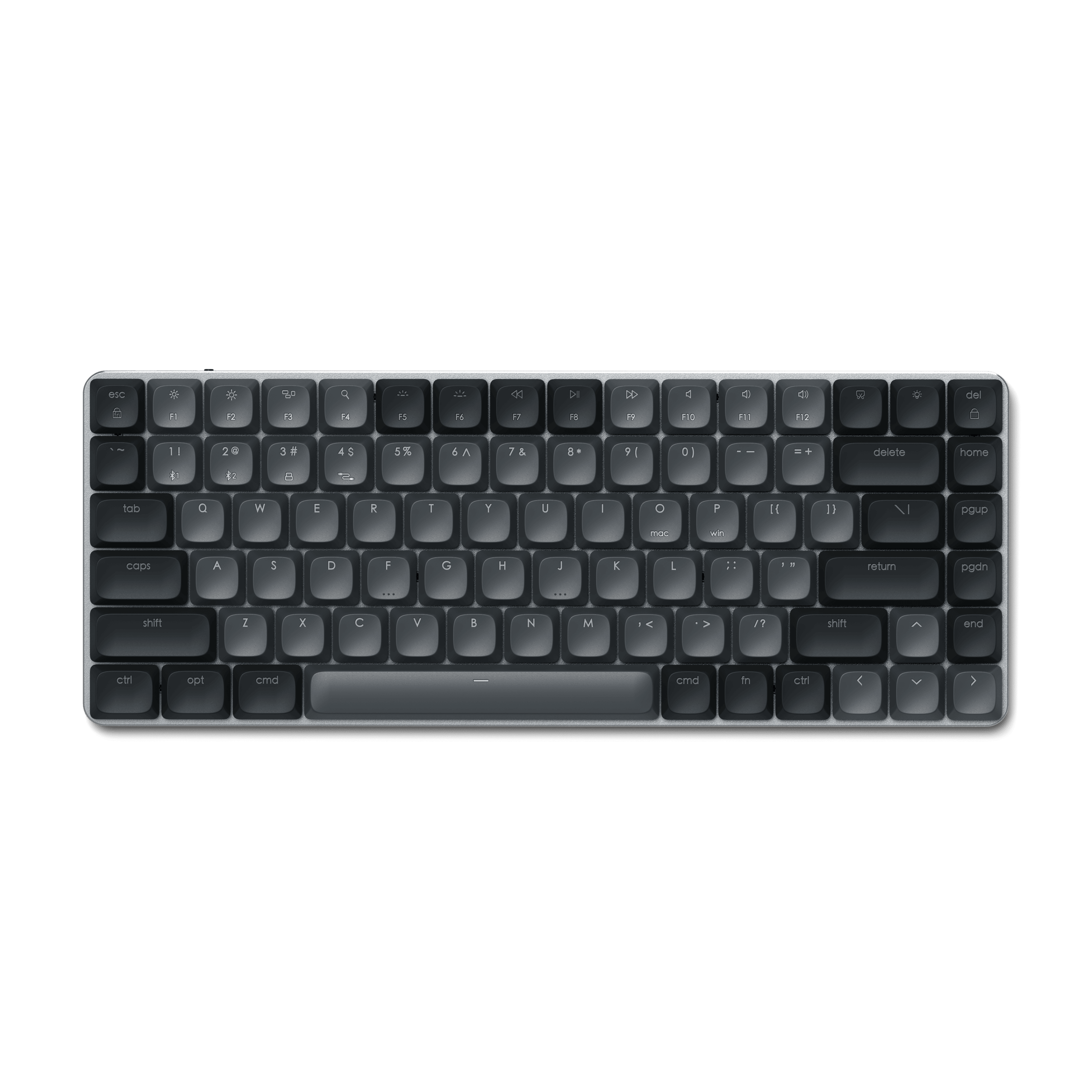 SM1 Slim Mechanical Backlit Bluetooth Keyboard Satechi Dark