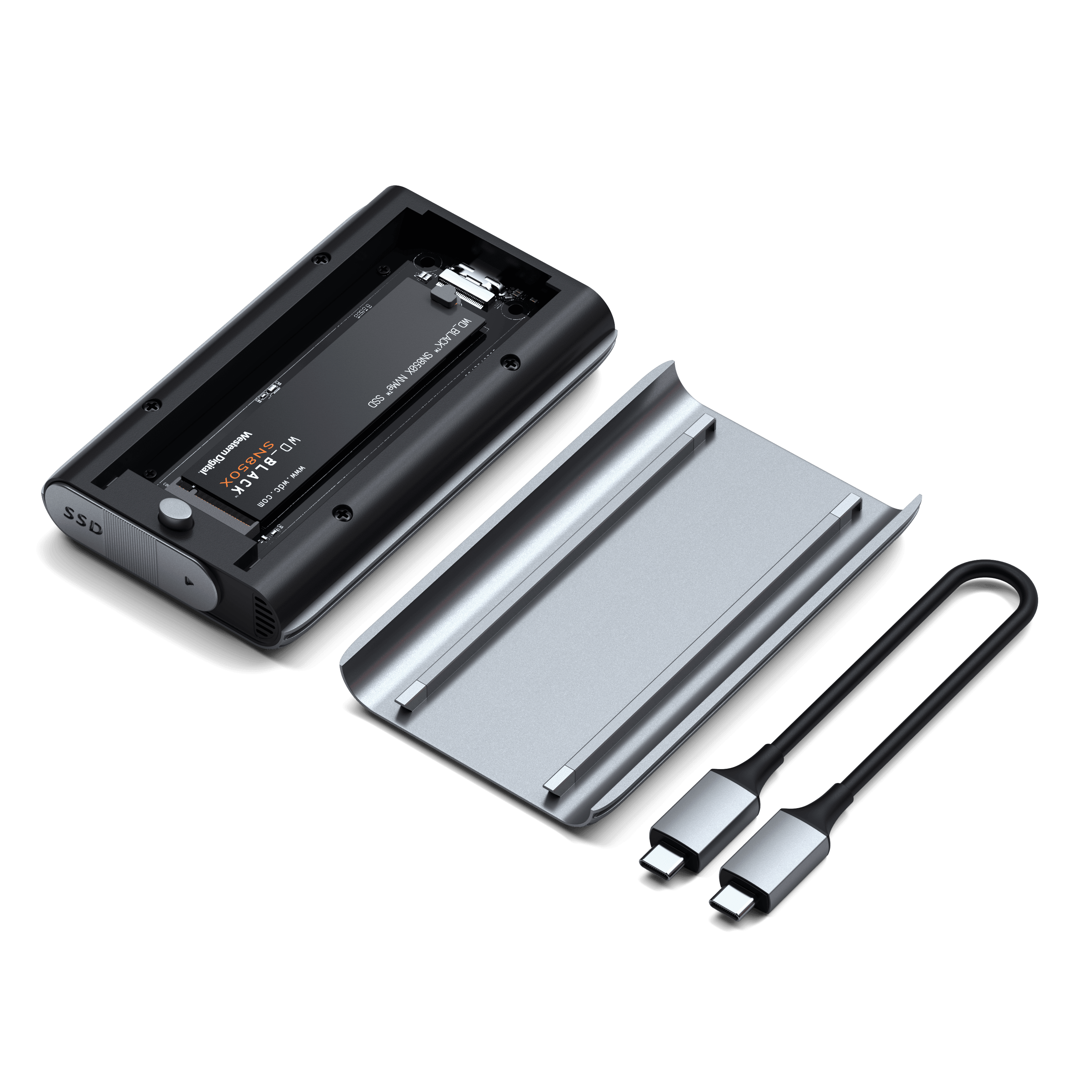 USB4 NVMe SSD Pro Enclosure Accessories Satechi